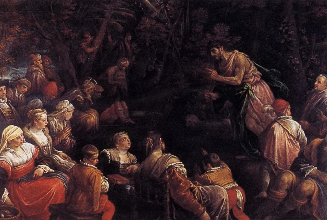 48-La predicazione del Battista-San Giacomo dall'Orio, Venice